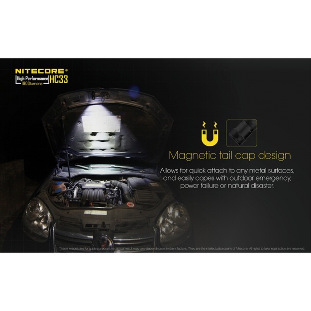 Nitecore HC33 žibintuvėlis