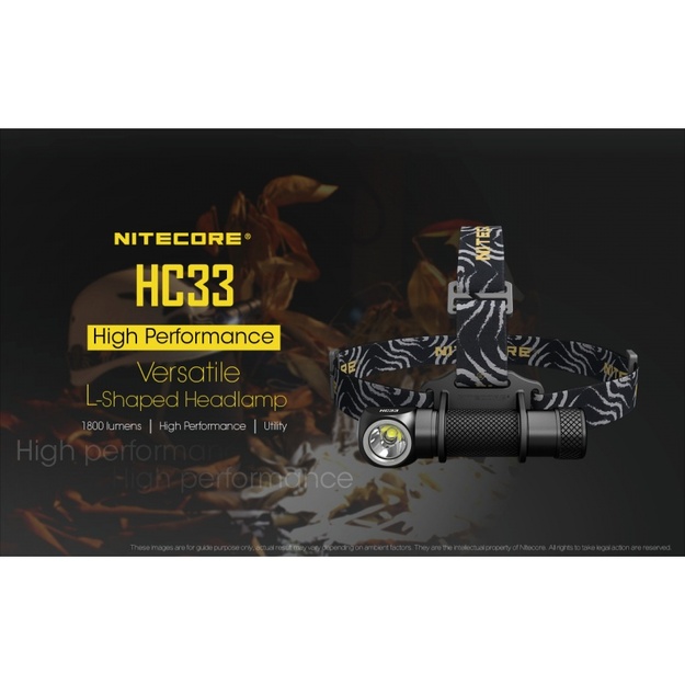 Nitecore HC33 žibintuvėlis