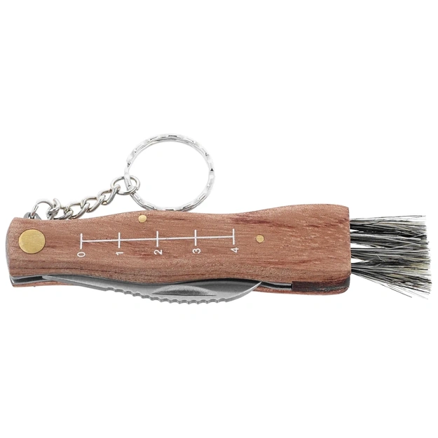 Martinez Albainox Setera Madera Wood, Satin Mushroom Knife (10577)