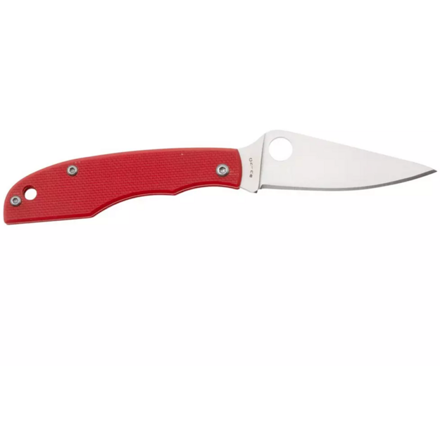 Spyderco Grasshopper saliekamais nazis G10 Satin 12C27 Red C138GRDP