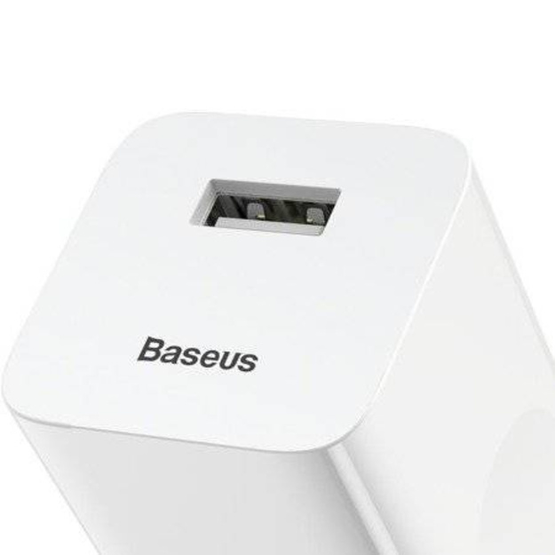 Baseus USB 3.0 ātrais lādētājs - balts