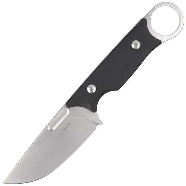 Kizer Cabox fiksētais nazis, Black G10, Satin 154CM by Jonathan Styles (1048C1)