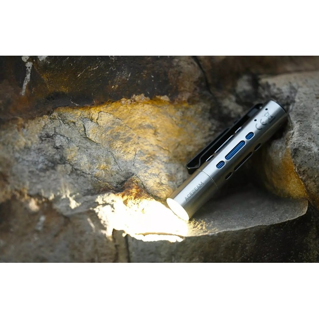 AceBeam flashlight Rider RX EDC 650LM SILVER