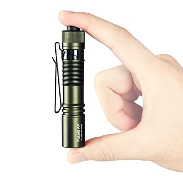 AceBeam pocket flashlight Pokelit AA Green
