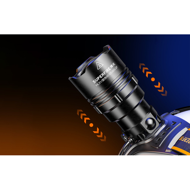 Superfire HL31 lukturītis, Type-C