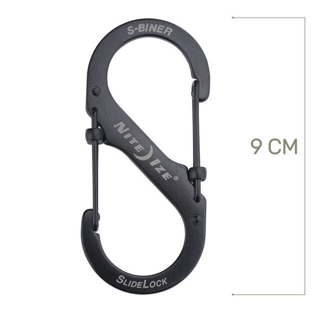 Nite Ize S-Biner Slidelock 4 karabīne LSB4-01-R3