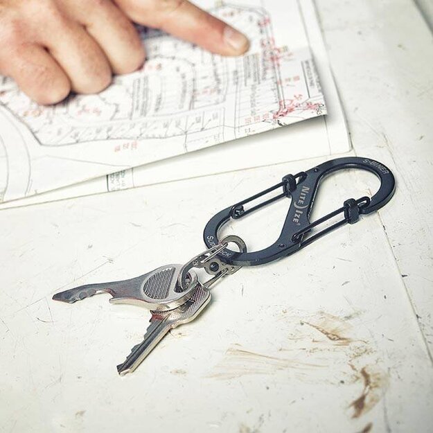 Nite Ize S-Biner Slidelock 4 karabīne LSB4-01-R3