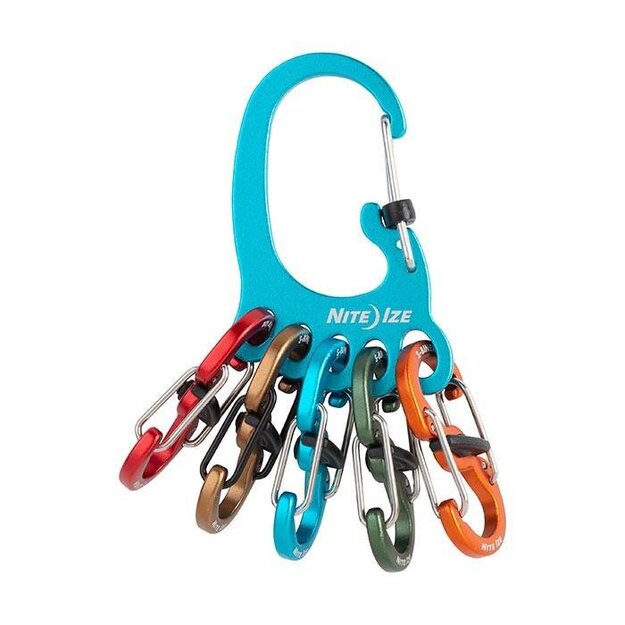 Nite Ize - BigFoot Locker Color Key Holder Aluminum - KLKBFA-03-R6