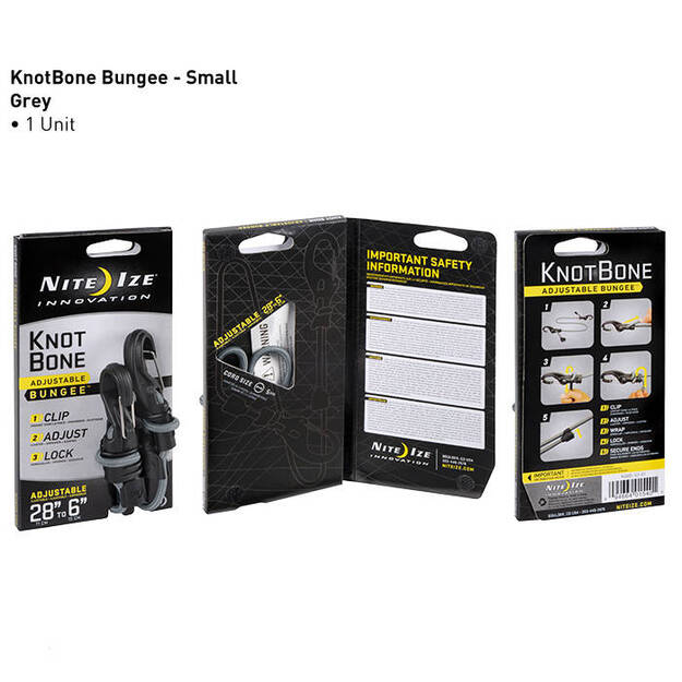 Nite Ize Knotbone Bungee #9 regulējamas siksnas KBB9-03-01