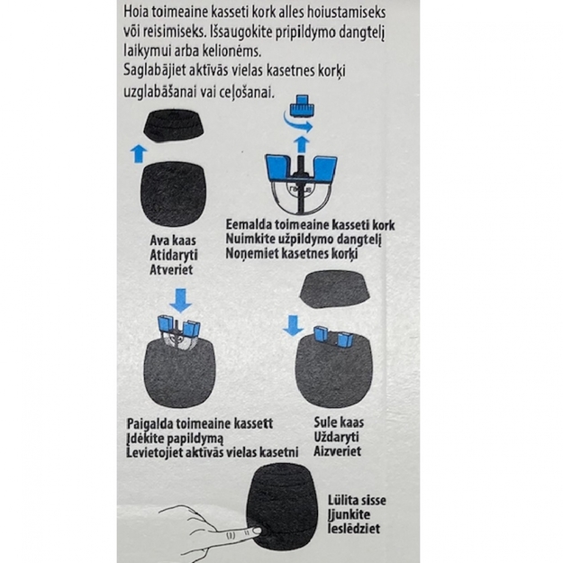 THERMACELL ER140I moskītu ierīces uzpilde E55XI