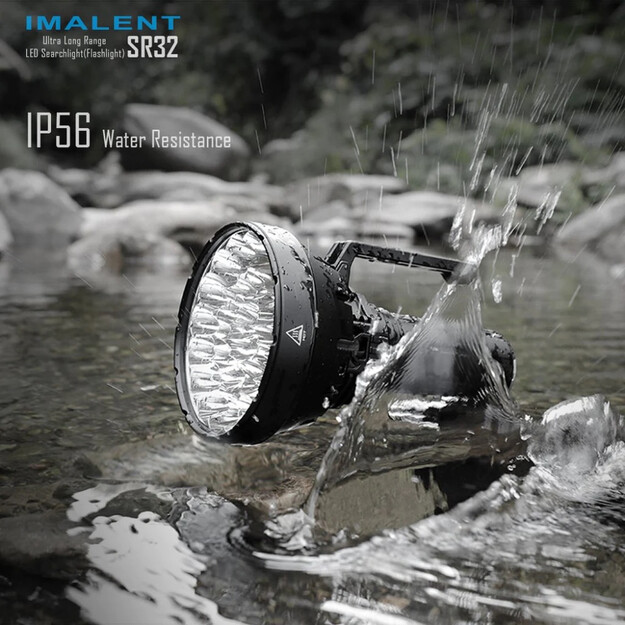 Imalent SR32 120000 lumen flashlight