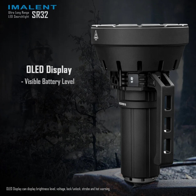 Imalent SR32 120000 lumen flashlight