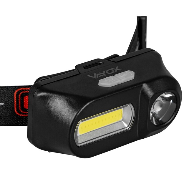 Vayox XPE + COB uzlādējams lukturītis VA0115