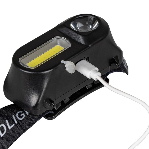 Vayox XPE + COB uzlādējams lukturītis VA0115