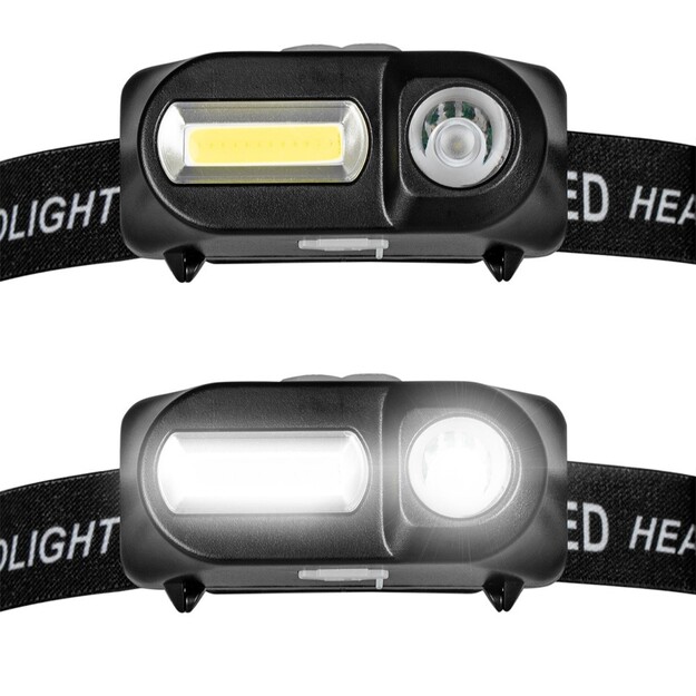 Vayox XPE + COB uzlādējams lukturītis VA0115