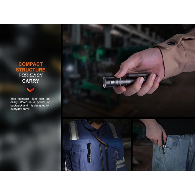 Fenix LD12R lukturītis 600lm