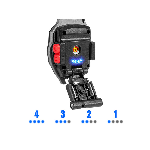 LED COB atslēgu piekariņu attaisāmais magnētiskais lukturītis 8in1