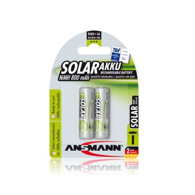 ANSMANN baterija R6 (AA) 1.2V 800mAh Ni-Mh (2gab iepakojumā)