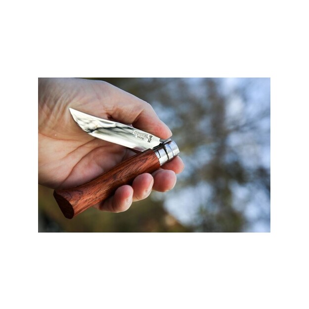 Нож Opinel Nr.8 рукоятка из африканского кораллового дерева