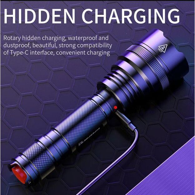 Superfire lukturītis UV 12W 365Nm. Z03