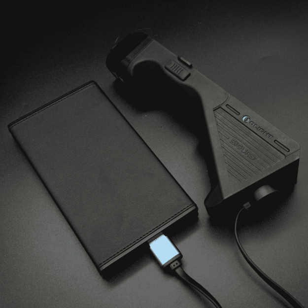 Olight Sigurd Black taktiskais lukturis 1450lm