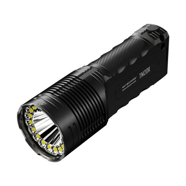 Nitecore TM20K flashlight, 20000 lumens