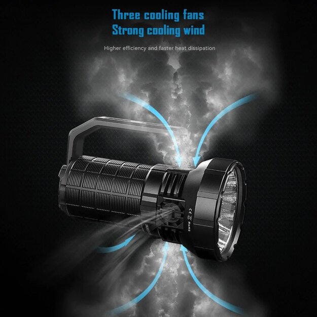 Imalent MS12 Mini-C 65000lm, 1036 metru silti balta lukturis