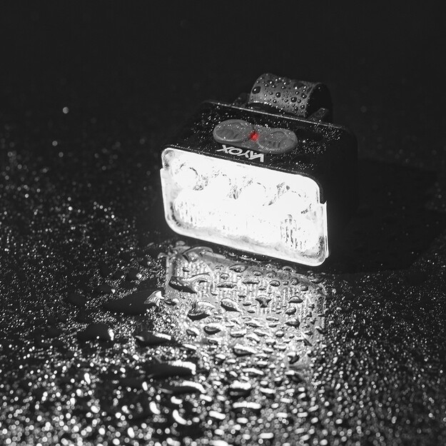 Vayox priek&scaron;ējais velosipēda apgaismojums 900lm 8*LED USB-C VA0151