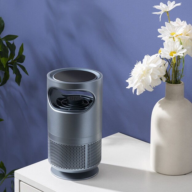 Vayox lampa kukaiņu iznīcinā&scaron;anai 8xSMD 5W pelēka VA0193