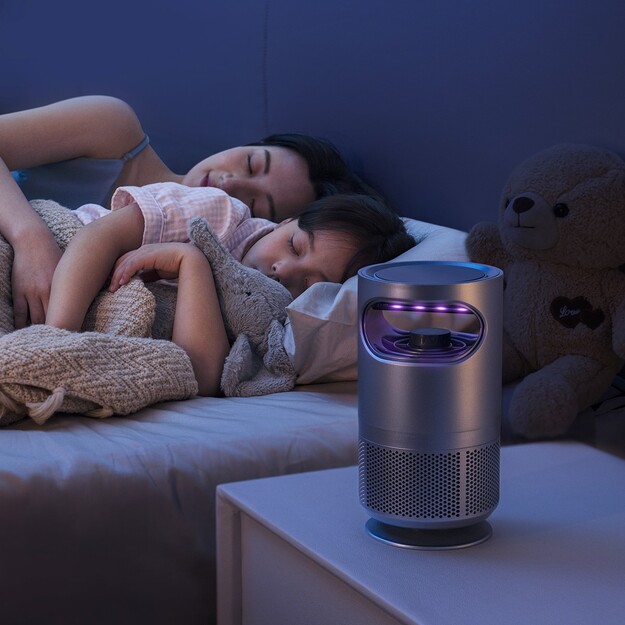 Vayox lampa kukaiņu iznīcinā&scaron;anai 8xSMD 5W pelēka VA0193