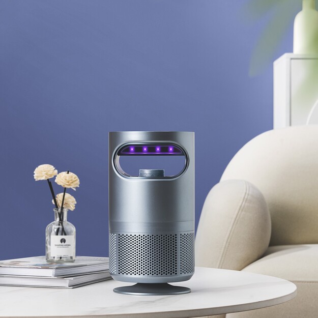 Vayox lampa kukaiņu iznīcinā&scaron;anai 8xSMD 5W pelēka VA0193