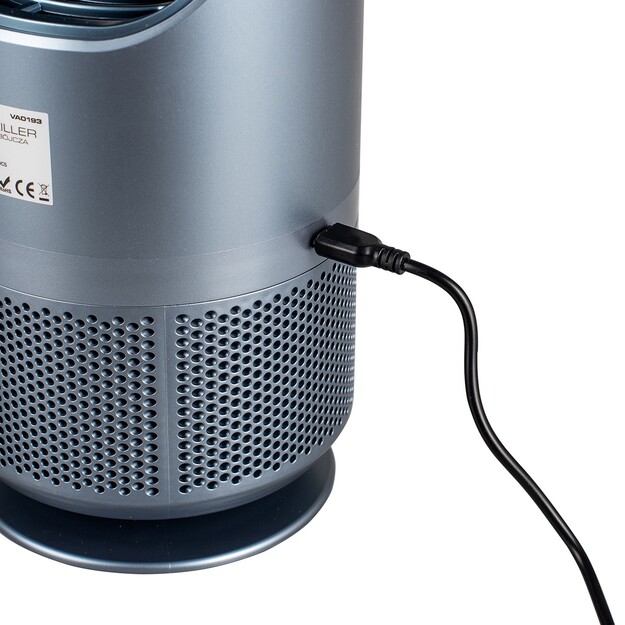 Vayox lampa kukaiņu iznīcinā&scaron;anai 8xSMD 5W pelēka VA0193