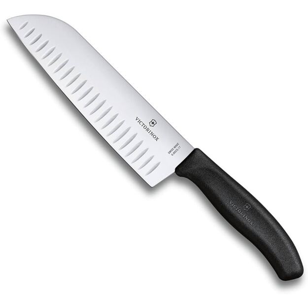 Victorinox Swiss Classic Santoku nazis, rievota mala, 17 cm 6.8523.17