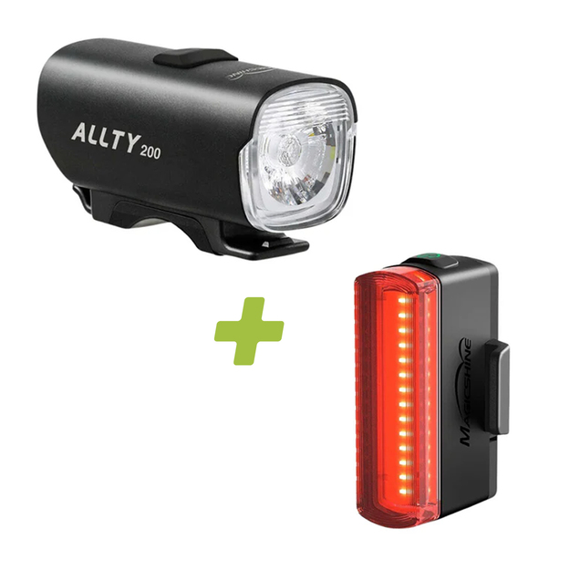 Gaismas komplekts Magicshine Allty 200 + SeeMee 20 V2.0