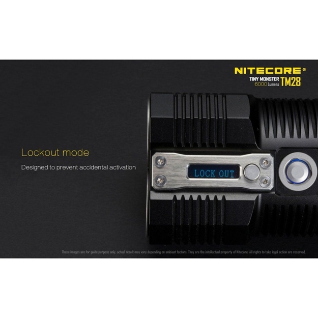 Nitecore TM28 lukturis