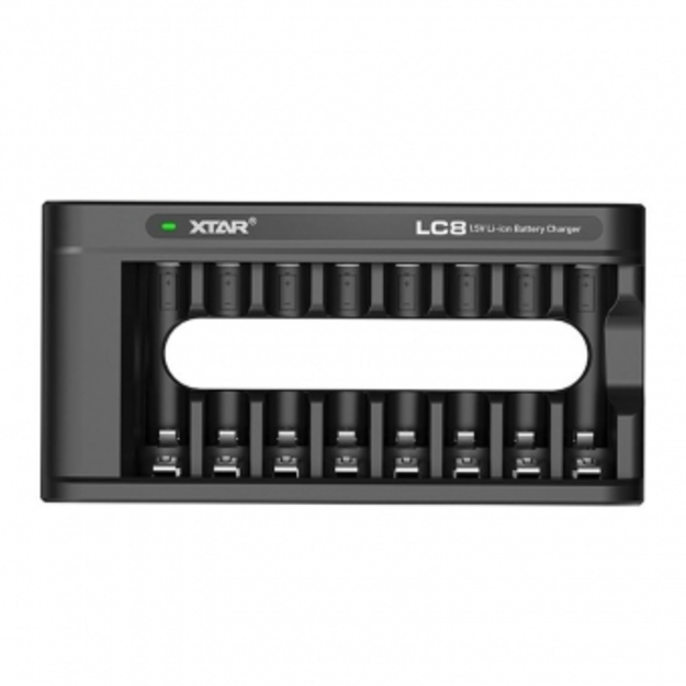 Xtar LC8 lādētājs AA/AAA 1.5V Li-ION USB-C