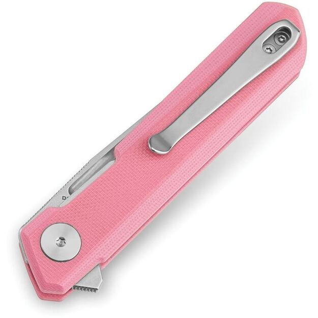 Bestechman Mini Dundee folding knife BMK03B Pink