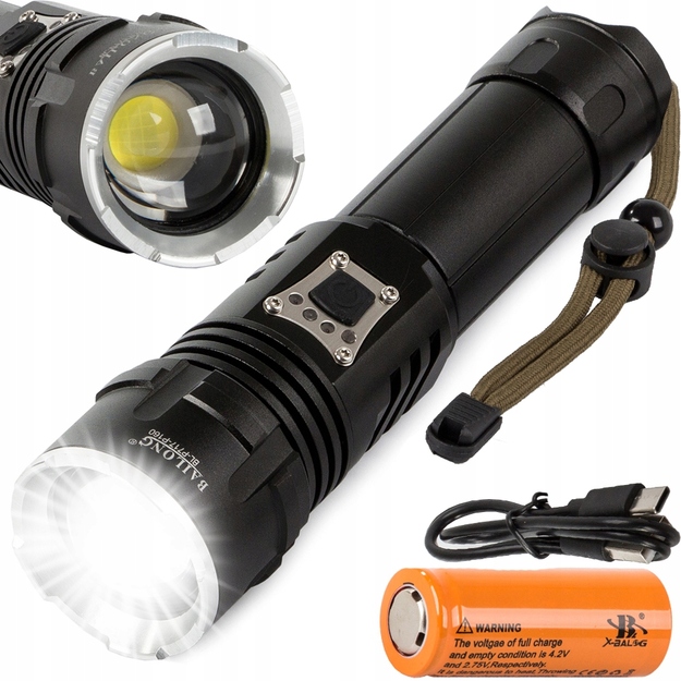 Bailong LED flashlight XHP160