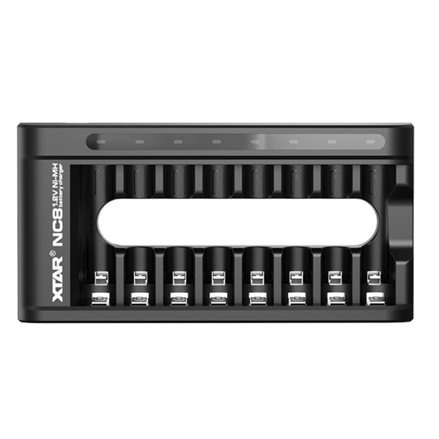 XTAR NC8 lādētājs AA/AAA 1.2V Ni-MH USB