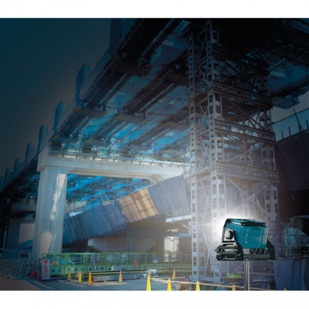 MAKITA DML809 uzlādējams LED prožektors