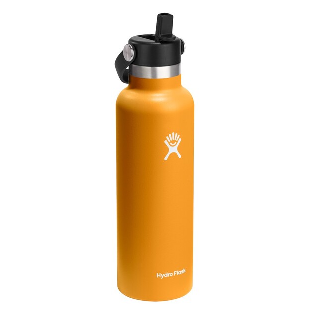 Hydro Flask Standard Flex Straw Cap ceļojumu pudele ar salmiņu 621 ml S21FS162 Fossil