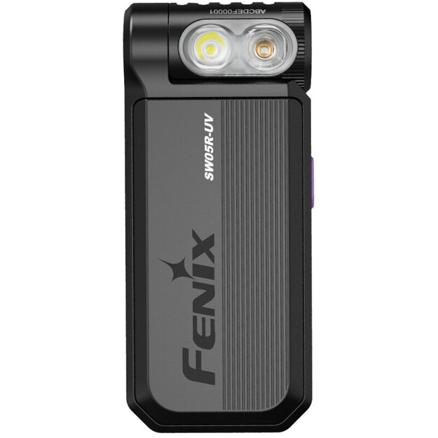 Fenix SW05R-UV Balts un UV LED Zibspuldze