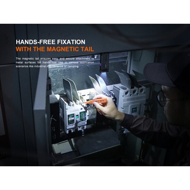 Fenix SW05R-UV Balts un UV LED Zibspuldze