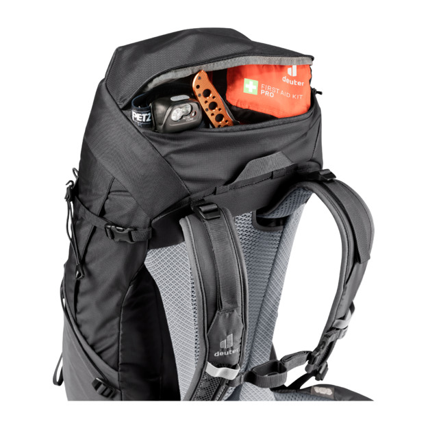 Deuter Futura Pro 40 pārgājienu mugursoma - Melna