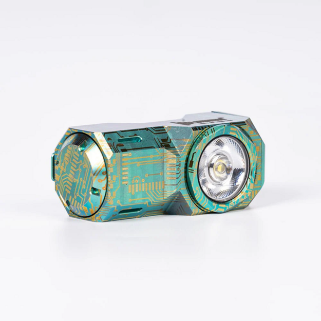 Wuben X0 mini flashlight 1100lm Titanium Version Green