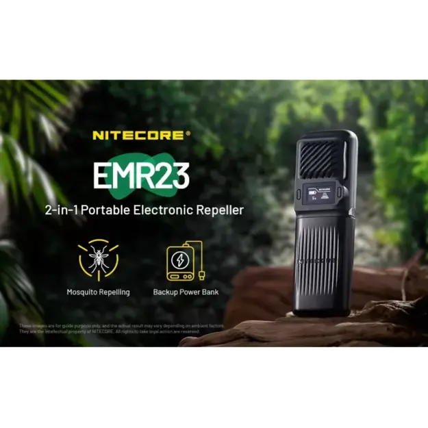 Nitecore EMR23 Mosquito Repeller, OLED, 8000mAh Battery