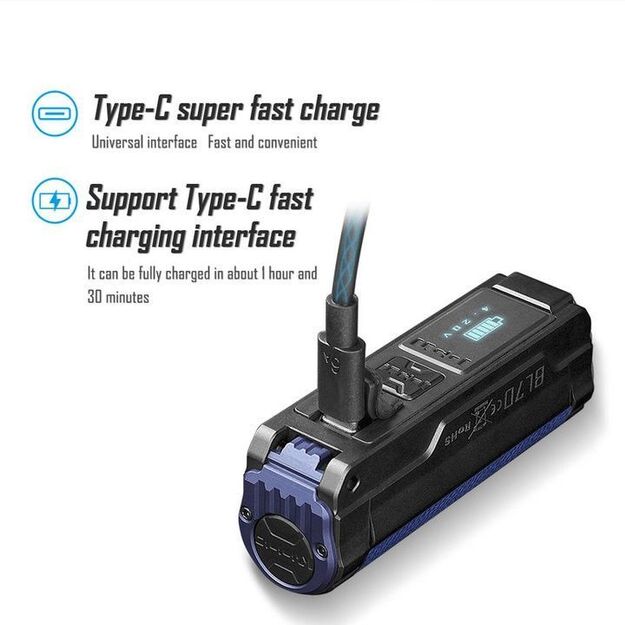 IMALENT BL70 jaudīgs EDC lukturītis 6000lm