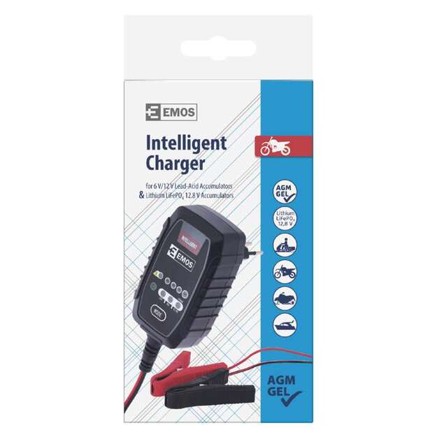 Automātiskais akumulatora lādētājs 6 / 12V 1,2-30Ah 0,8A