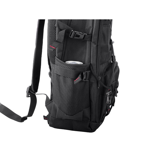 Tūrisma mugursoma 35L, melna