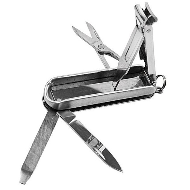 True Utility NailClip Kit Atslēgu piekariņa nagu kop&scaron;anas komplekts TU215